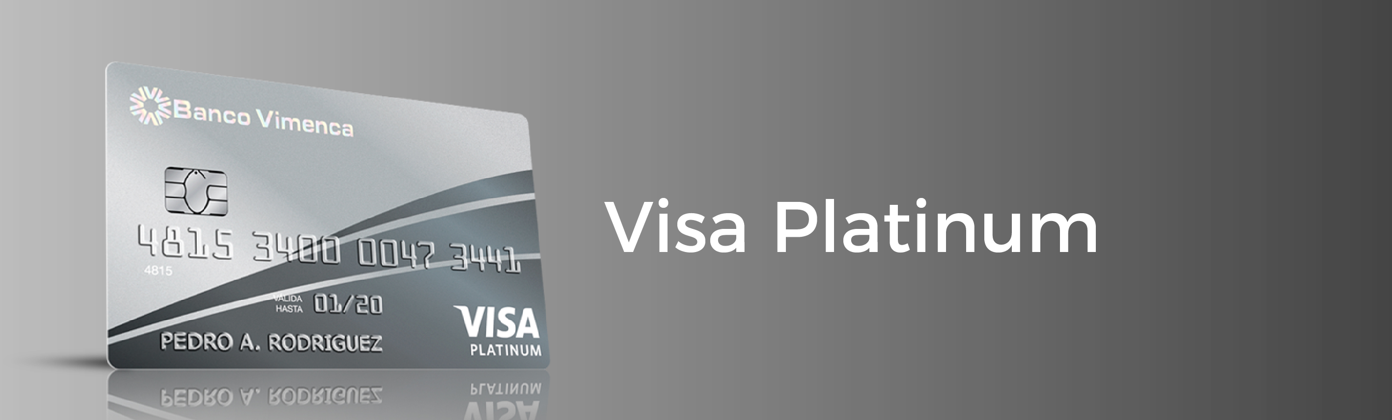 Tarjeta de Crédito Visa Platinum Internacional